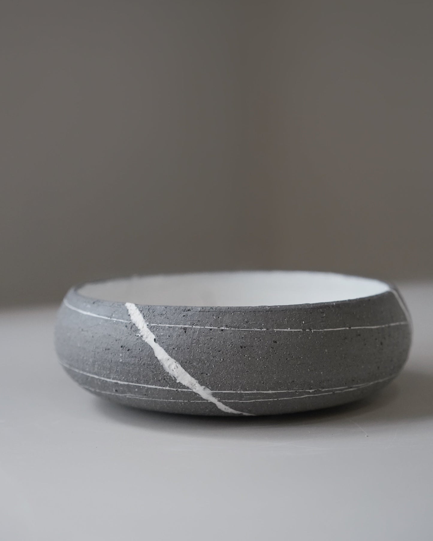 Stillness Pebble 018 / Low Bowl