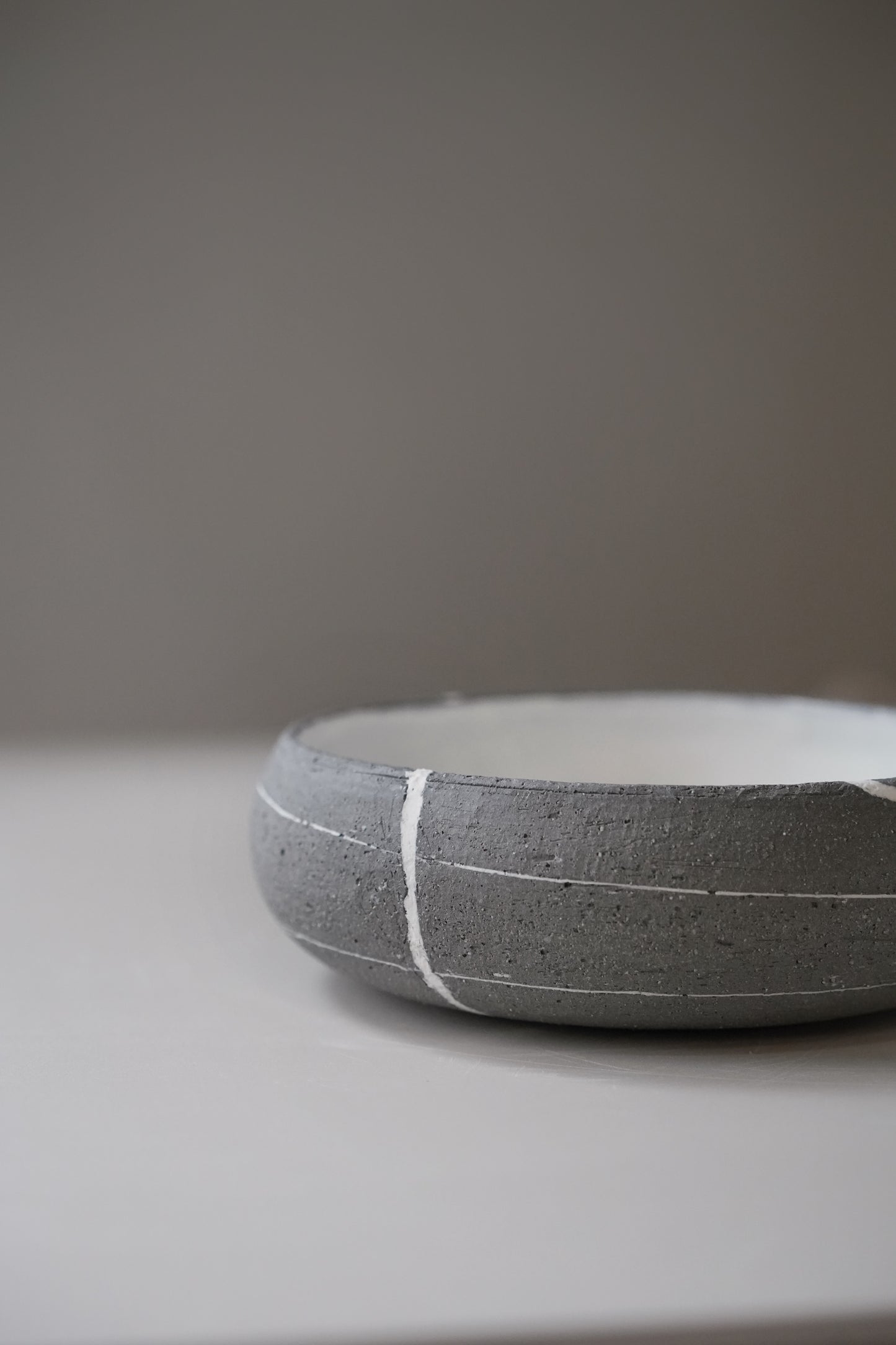 Stillness Pebble 018 / Low Bowl