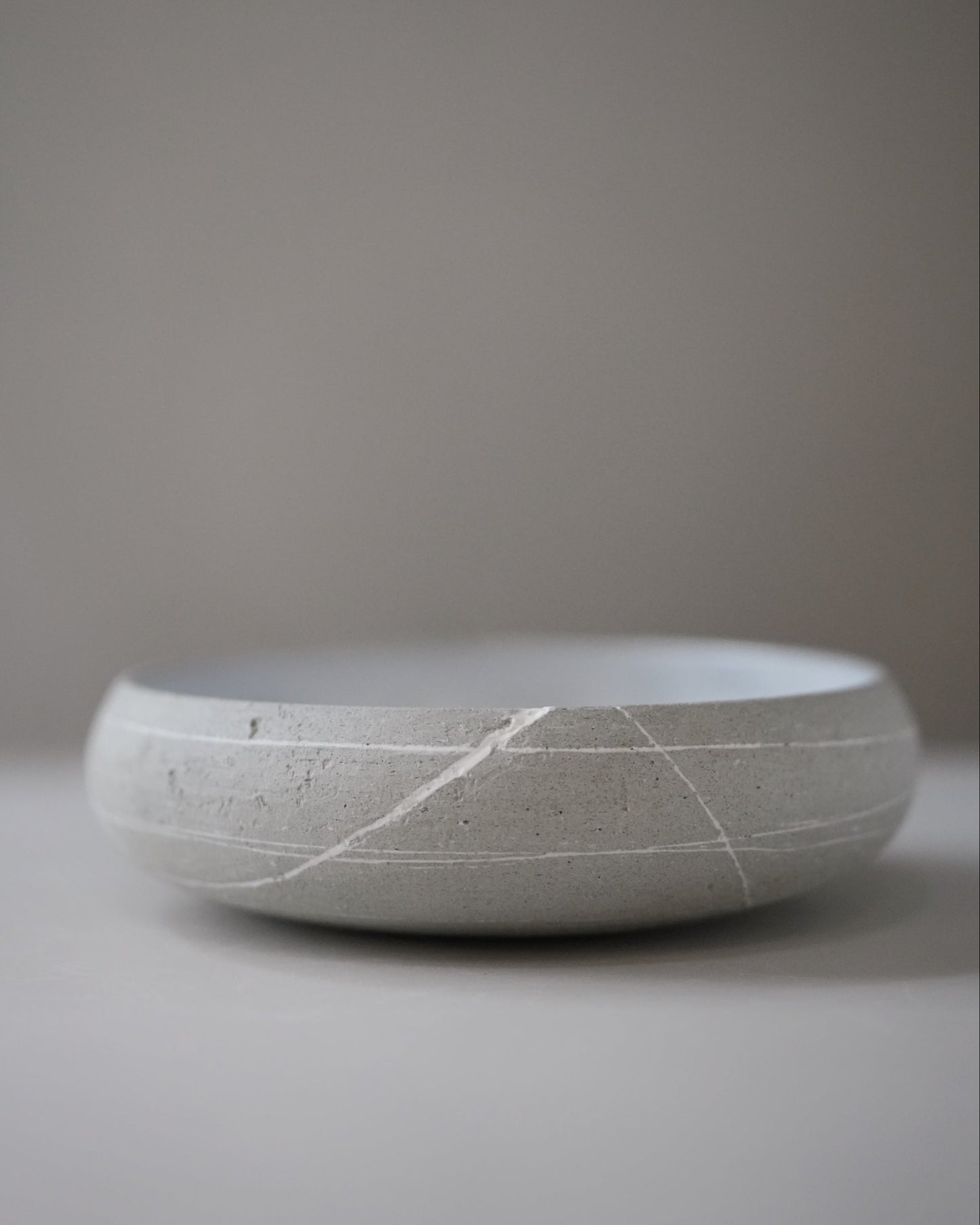 Stillness Pebble 019 / Low Bowl