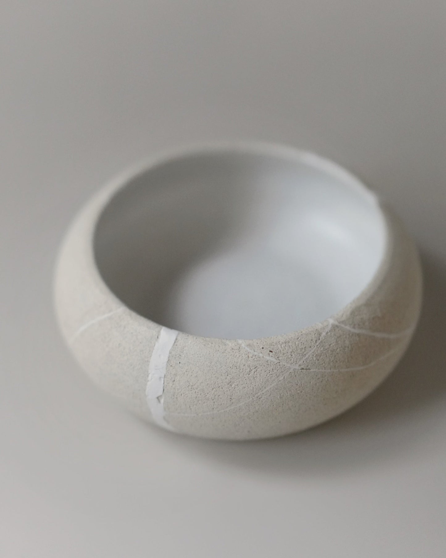Stillness Pebble 017 / 2-Way Bowl Plate