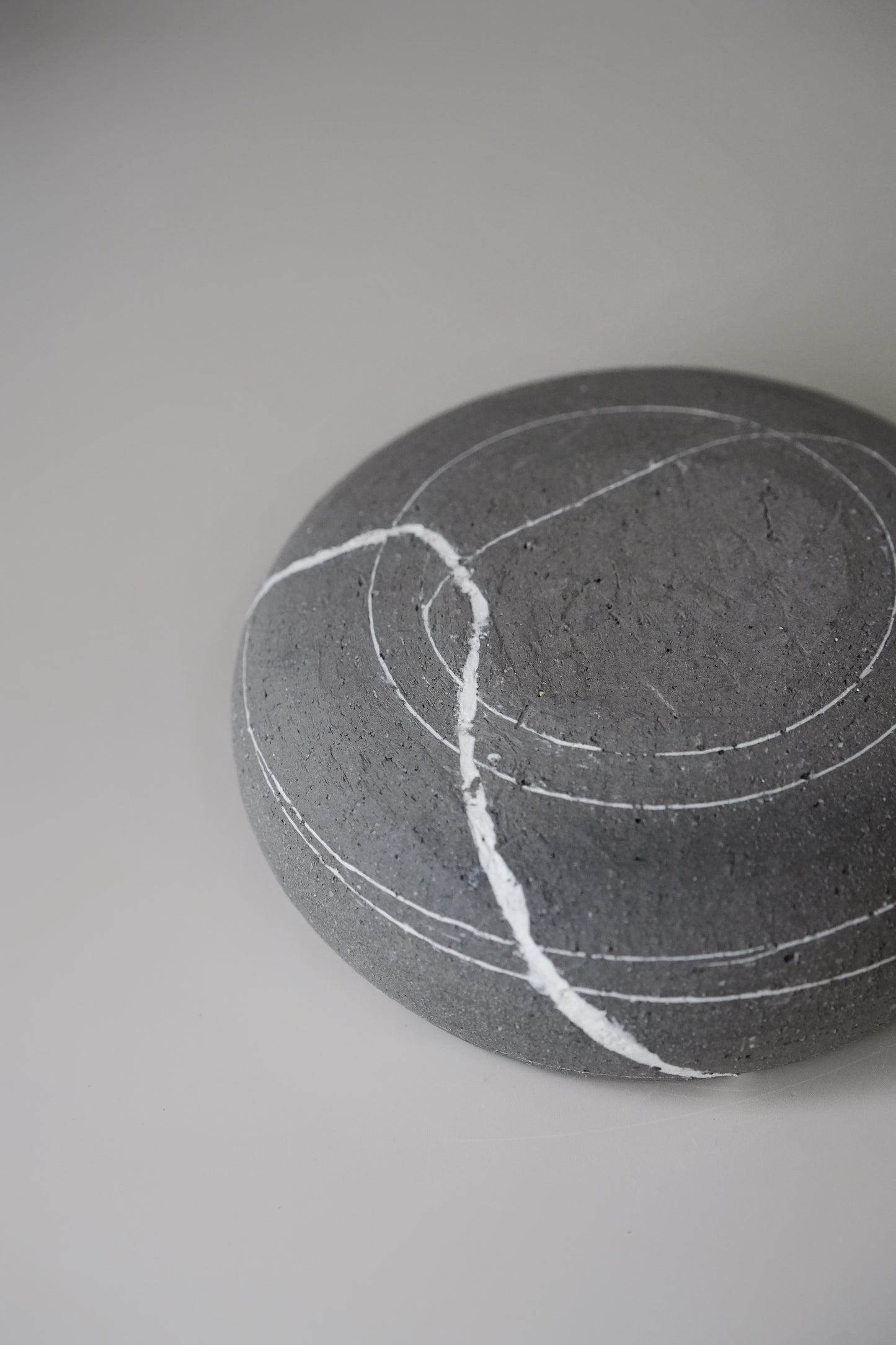 Stillness Pebble 018 / Low Bowl
