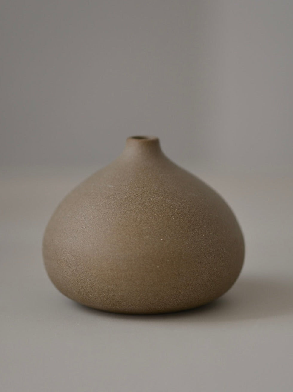 Brown Chestnut Bud Vase