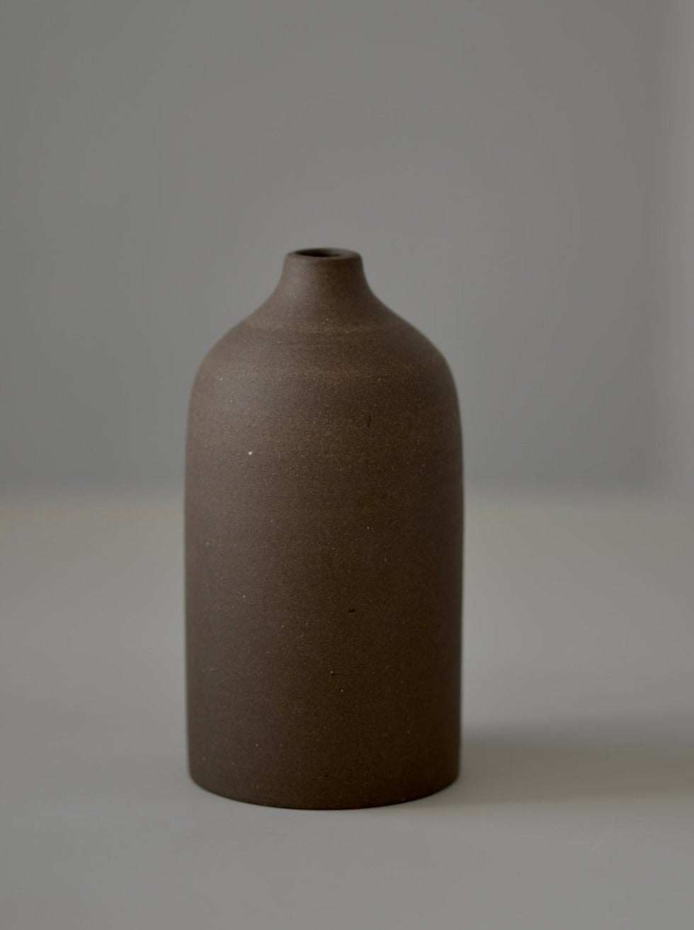 Walnut Bottle Bud Vase