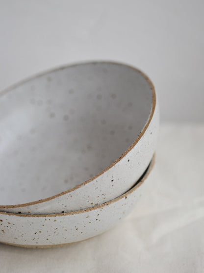 Speckled Low Bowl