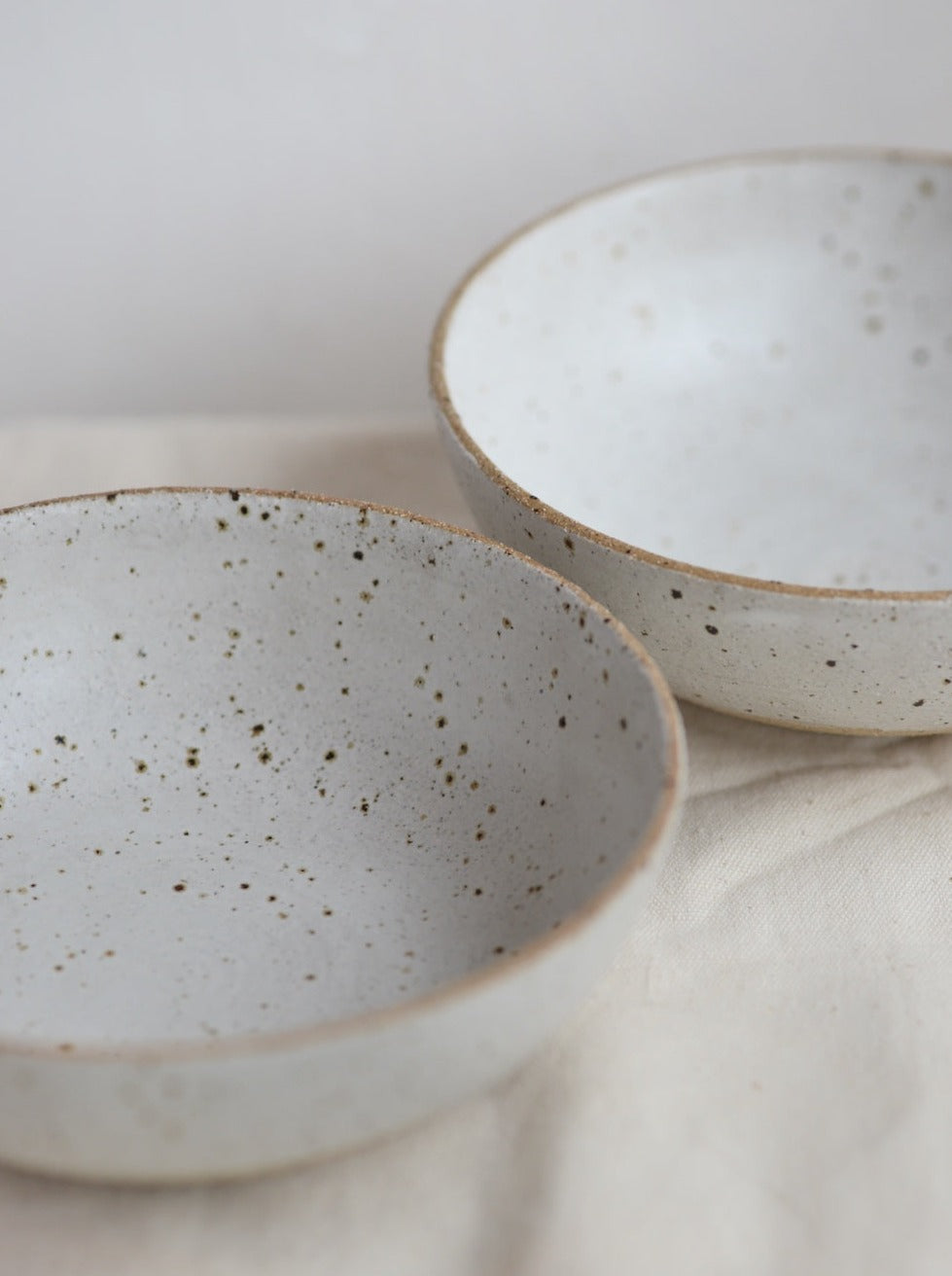 Speckled Low Bowl