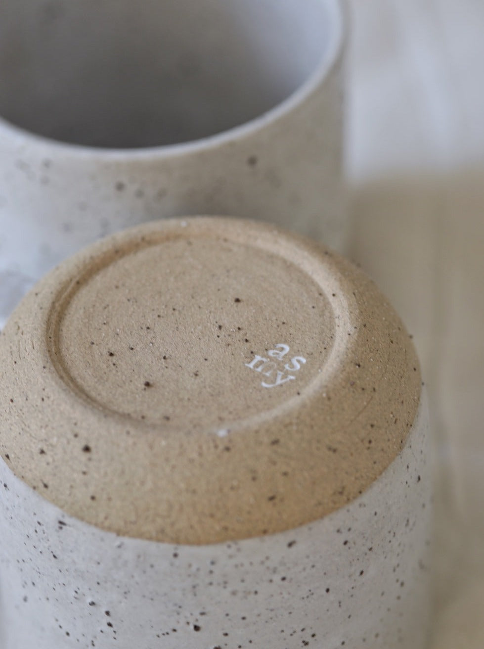 Speckled Round Mug