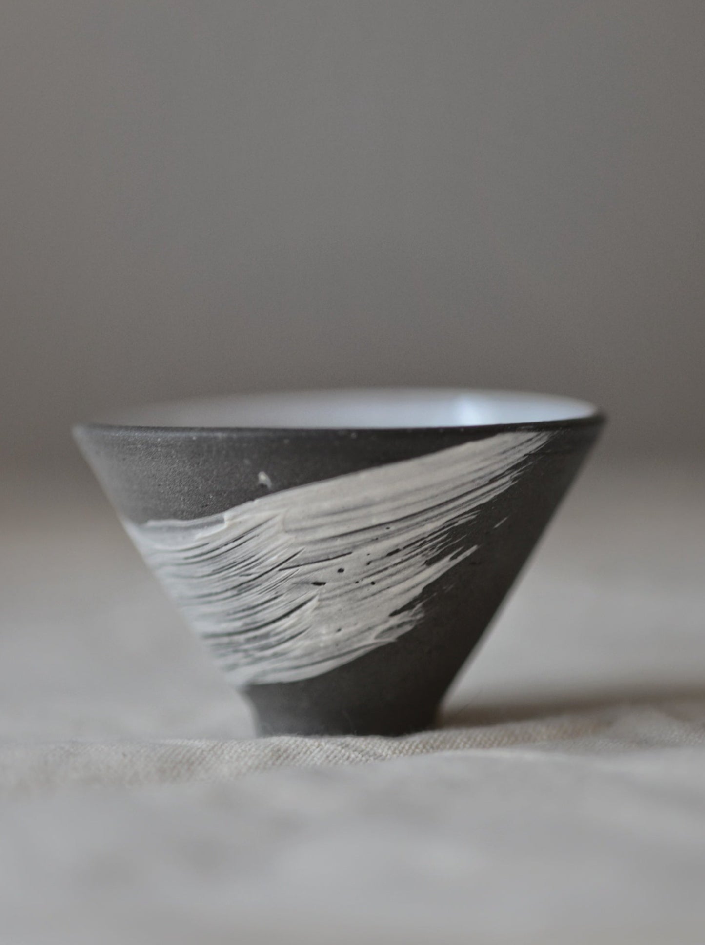 Ephemeral V Shaped Sake Cup