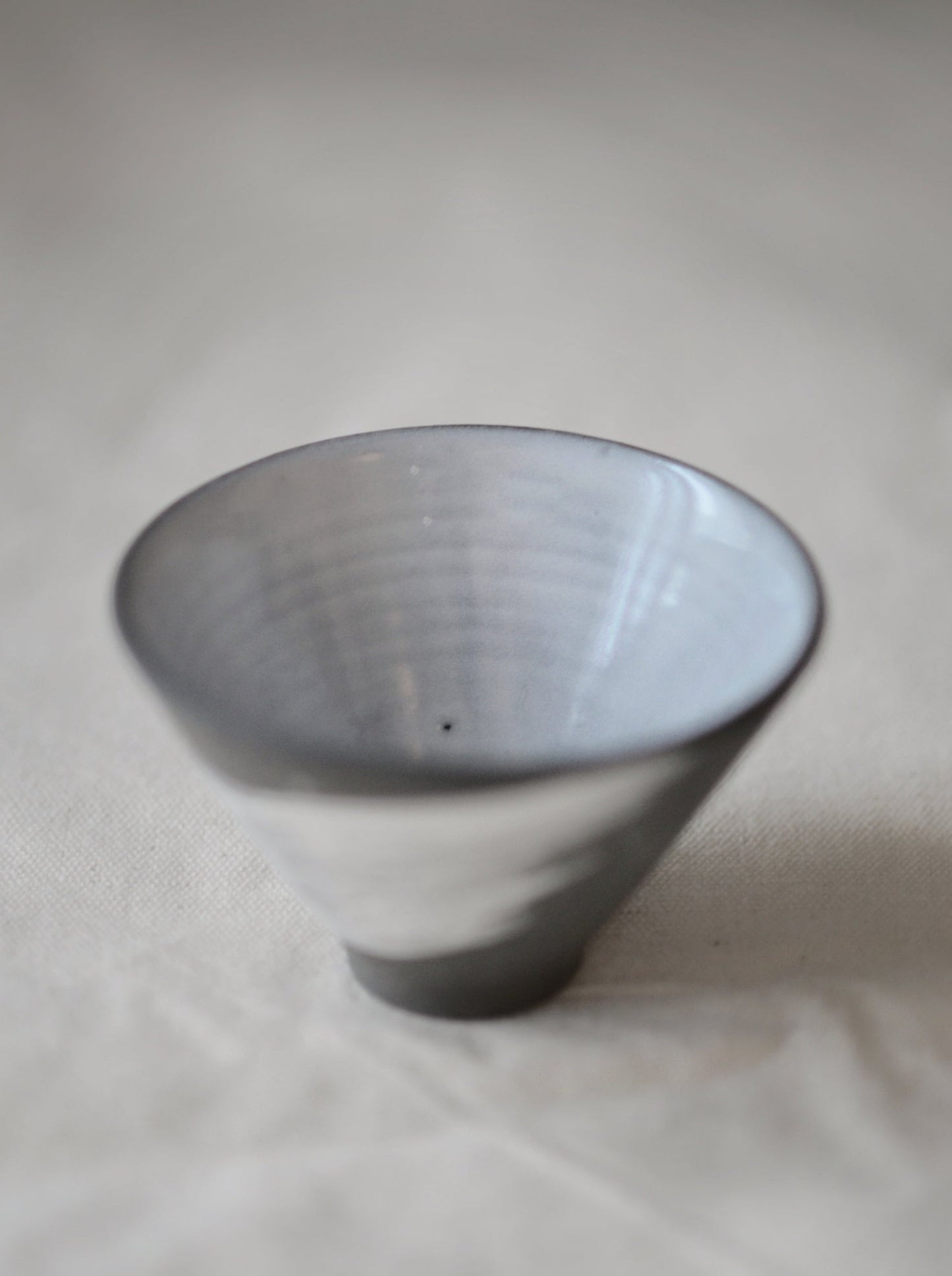 Ephemeral V Shaped Sake Cup