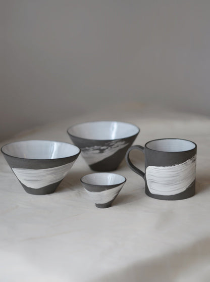 Ephemeral V Shaped Sake Cup