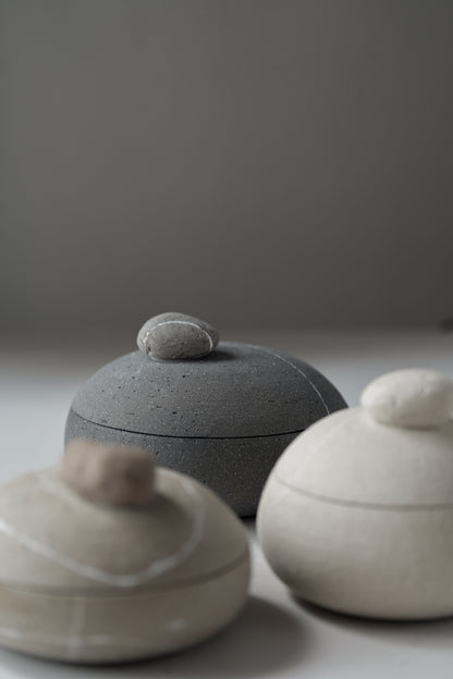 Stillness Pebble 032 / Brown Box