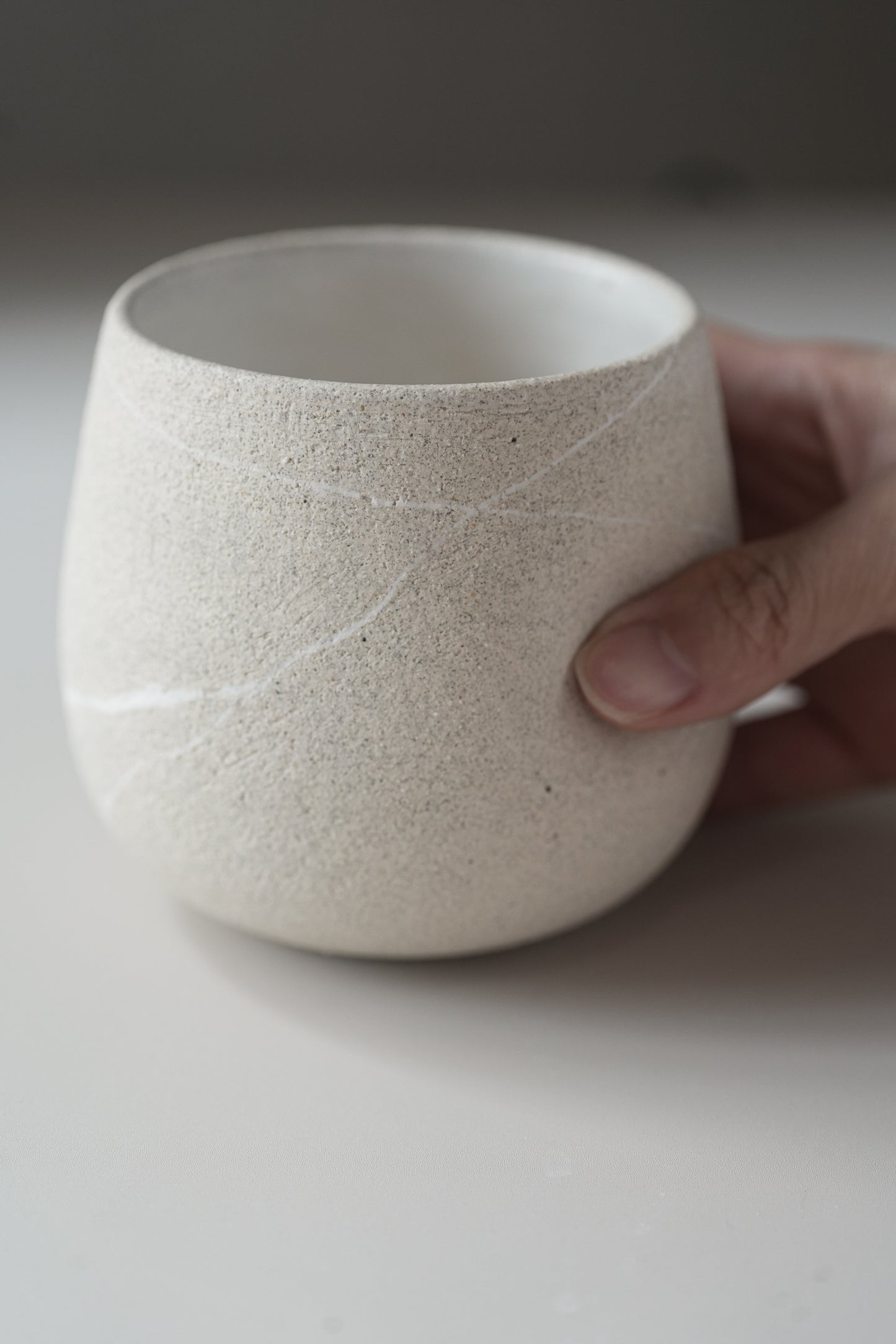 Stillness Pebble 026 / Dimple Cup